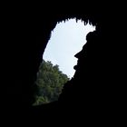 Abraham Lincoln's likeness at Mulu Deer Cave, Sarawak.