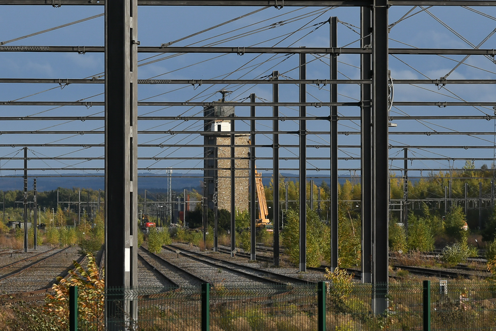  Abriss des Montzener Verkehrskontrollturms (B)