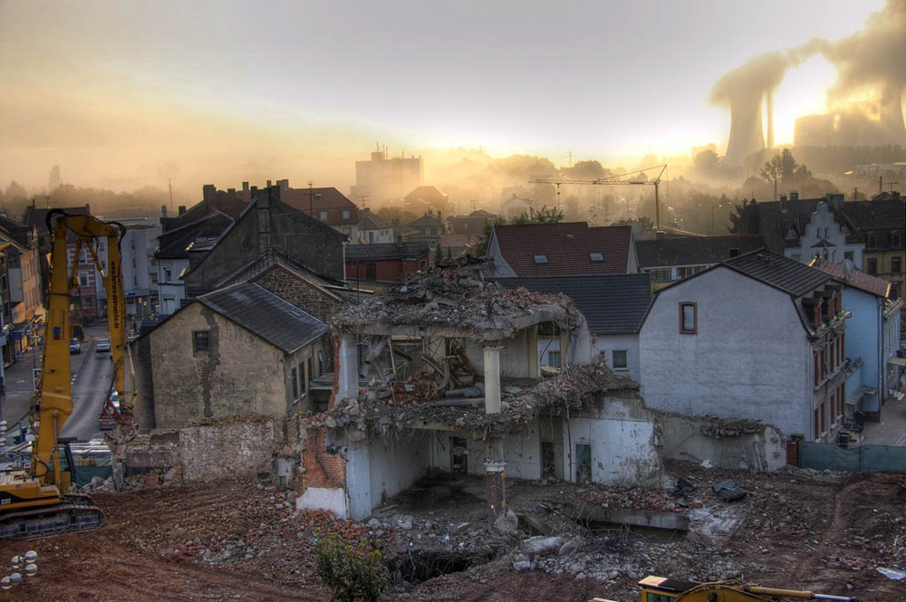 Abriss eines Kaufhauses [HDR]