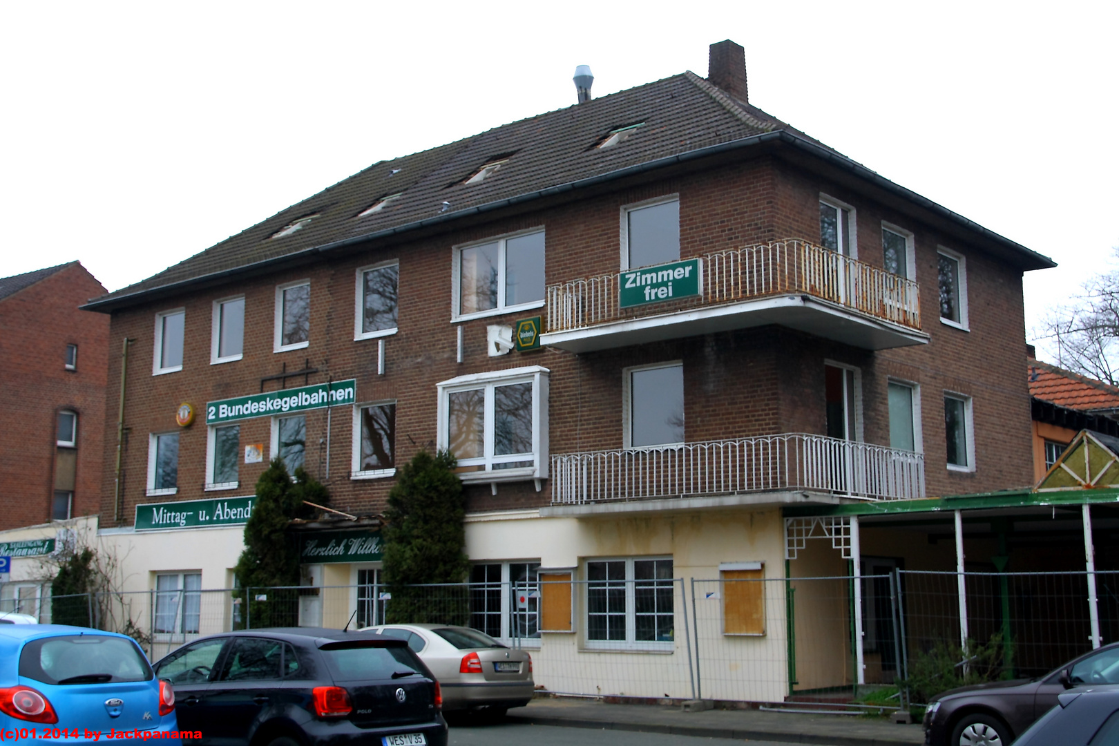 Abriss vom Hotel Galland in Wesel