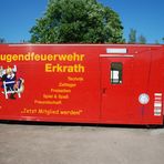 Abrollbehälter Jugendfeuerwehr