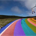 abrumado por los colores de las inundaciones