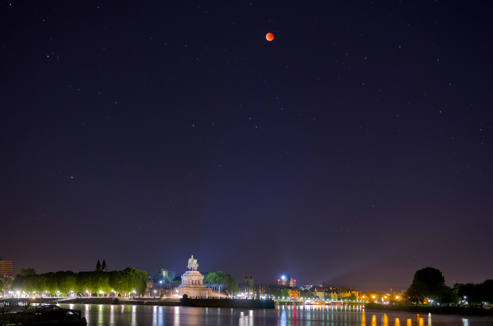 abs. Mondfinsternis, Koblenz am 28. Sep. 2015