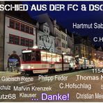 Abschied... aus der FC & DSO | Danke..