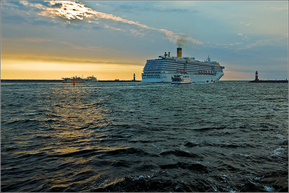 Abschied aus Warnemünde