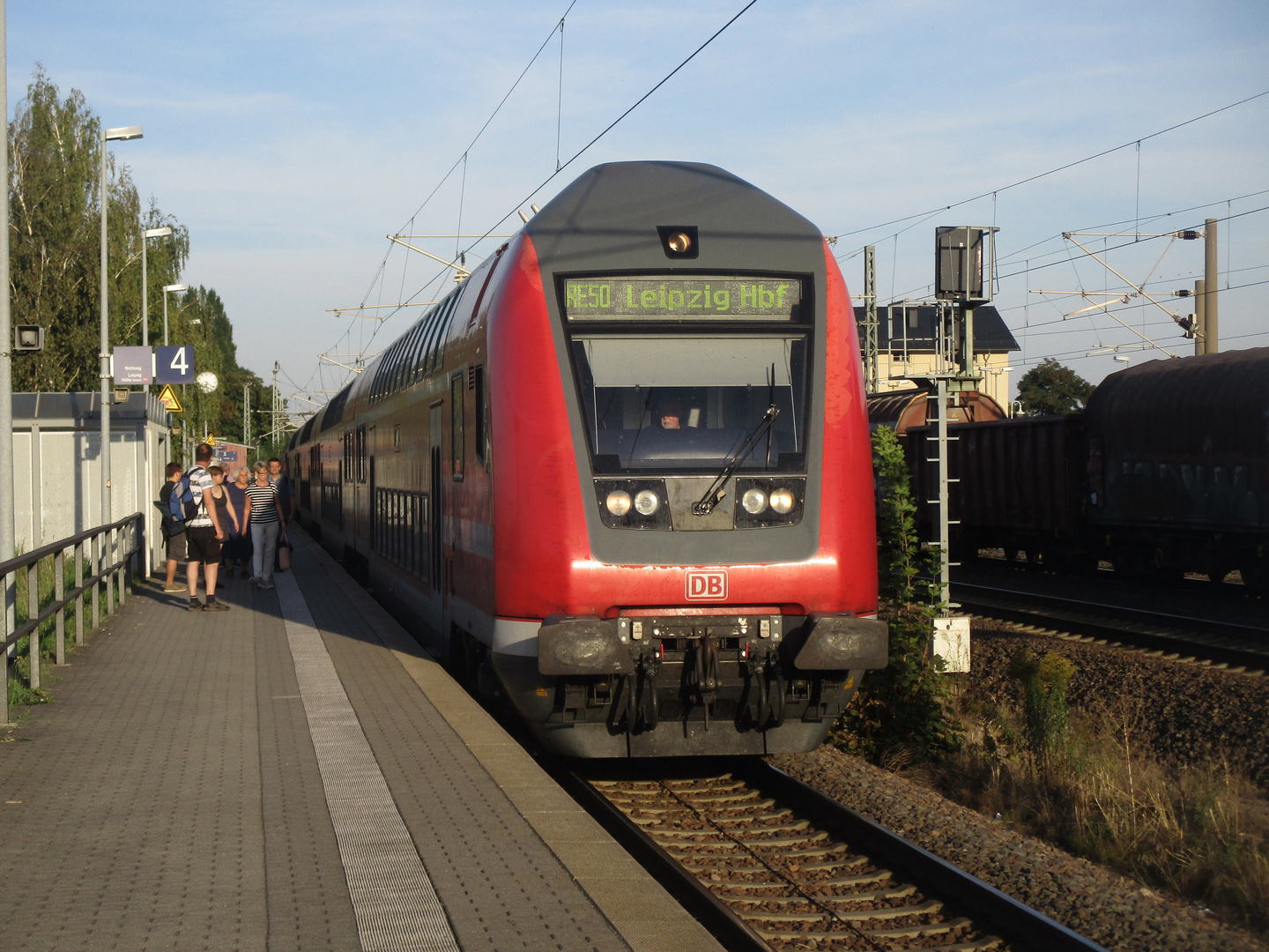 Abschied vom Festwochenende bei der Döllnitzbahn 1.