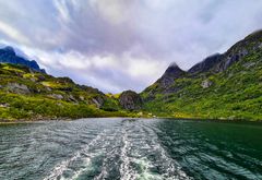 Abschied vom Trollfjord