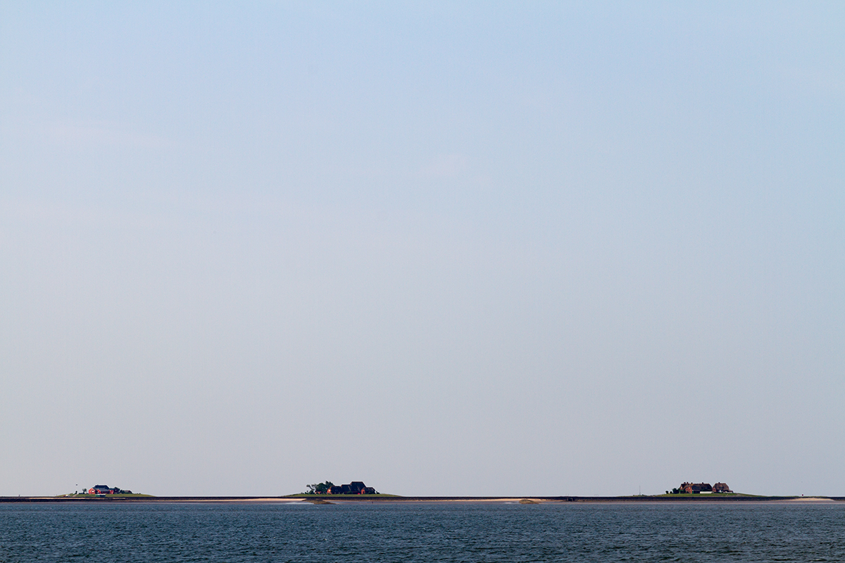 Abschied von Hallig Hooge