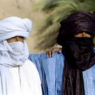 Abschied von meinen Tuareg-Freunden in einer Oase im Hoggar