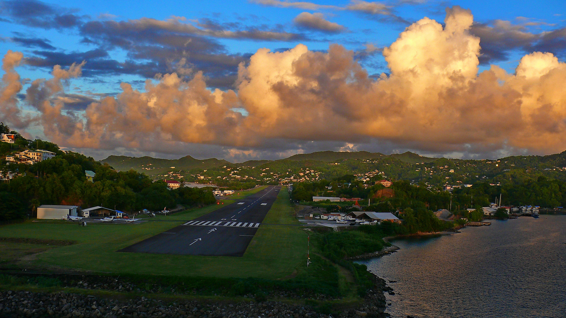 Abschied von St. Lucia