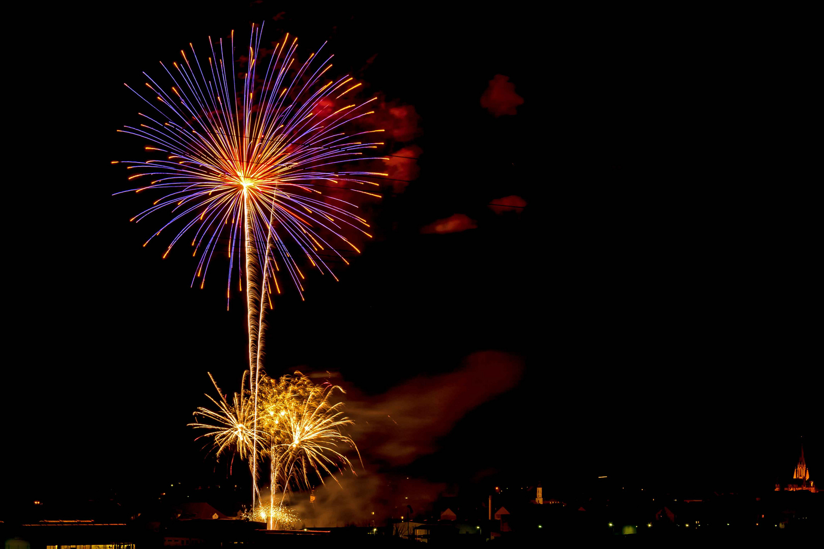 Abschieds Feuerwerk in Görmar