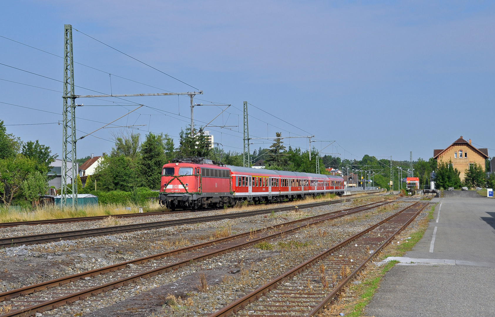 Abschiedsfahrt der Stuttgarter 110er