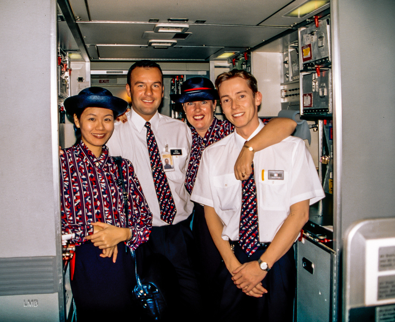 Abschiedsfoto Cabin Crew