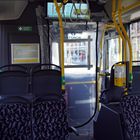 Abschirmung für den Busfahrer 