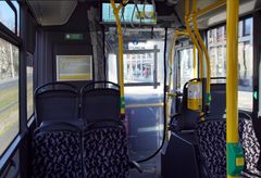 Abschirmung für den Busfahrer 