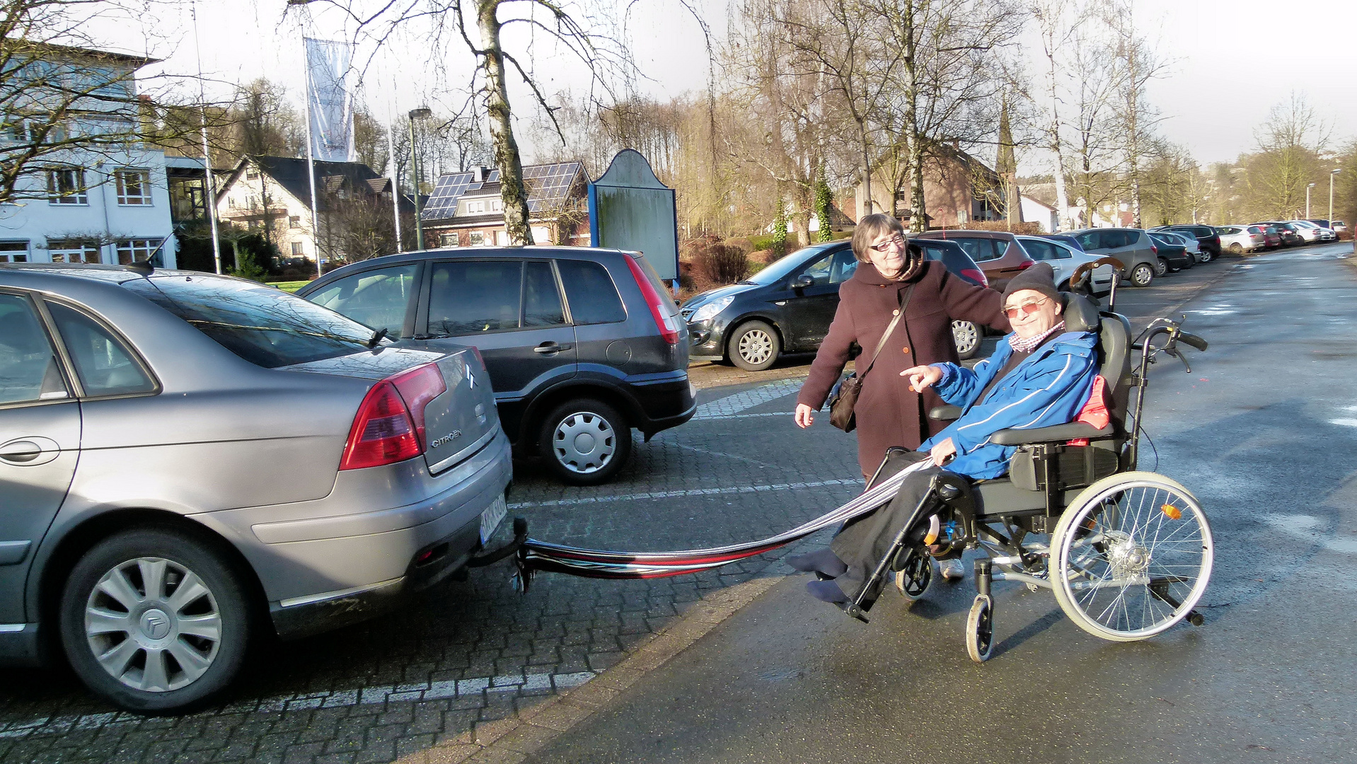 Abschleppdienst--------Er möchte so gerne nach Hause