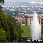 Abschluss der Wasserspiele vor dem Schloss Wilhelmshöhe