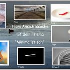 Abschlußcollage zum Thema "Minimalistisch"