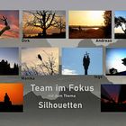 Abschlusscollage zum Thema "Silhouetten"