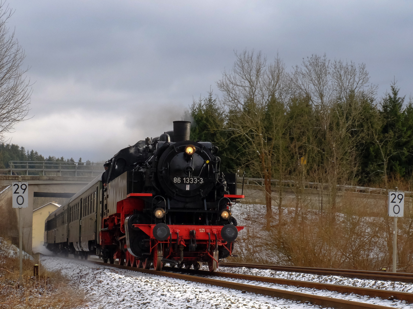 Abschlussfahrt Strecke Adorf Zwotental