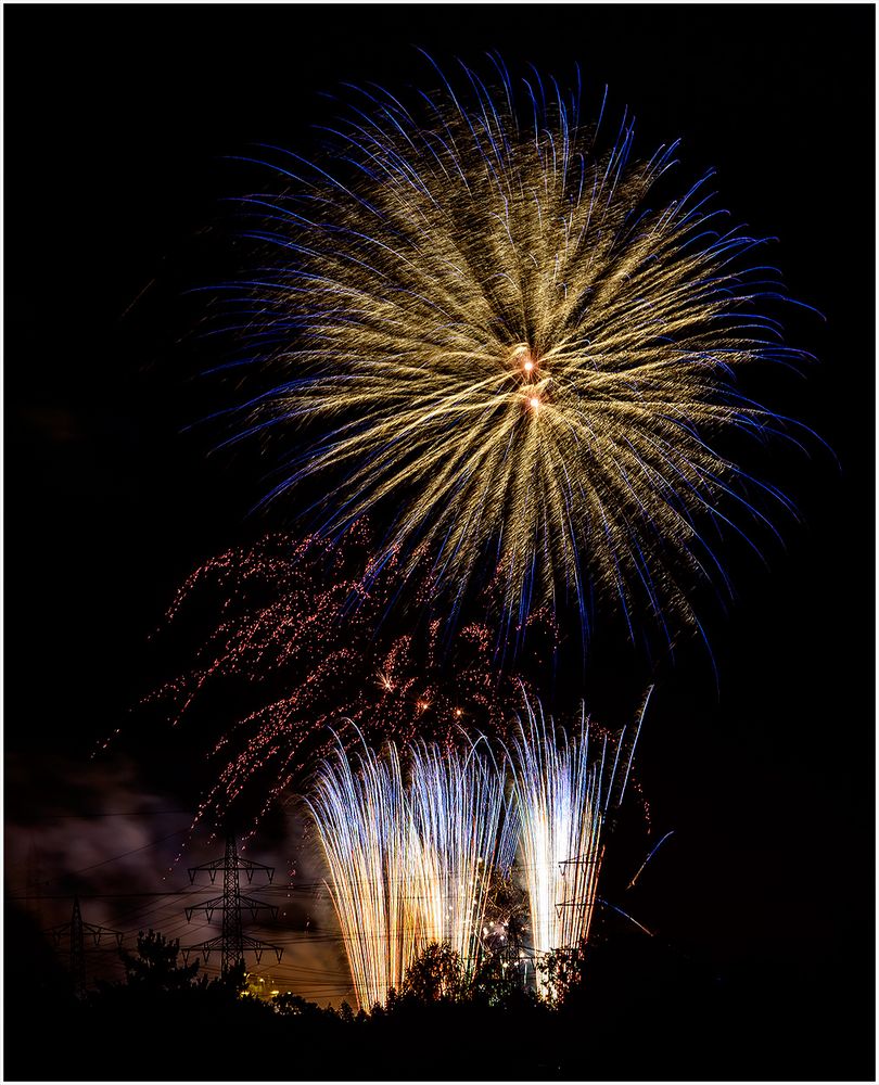 Abschlussfeuerwerk