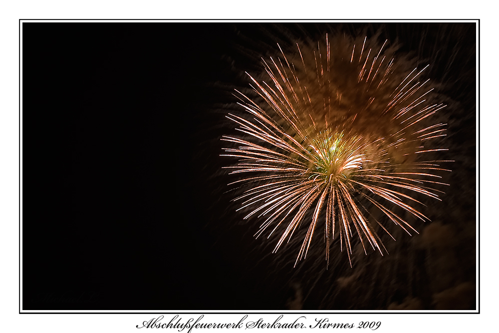 Abschlußfeuerwerk