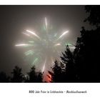 Abschlussfeuerwerk