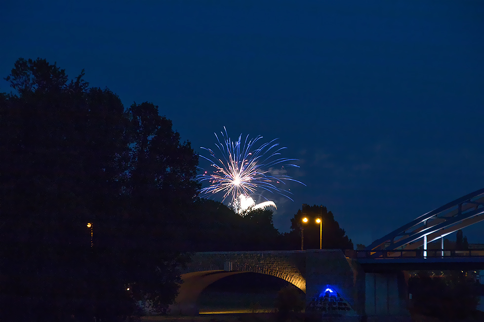 Abschlußfeuerwerk...