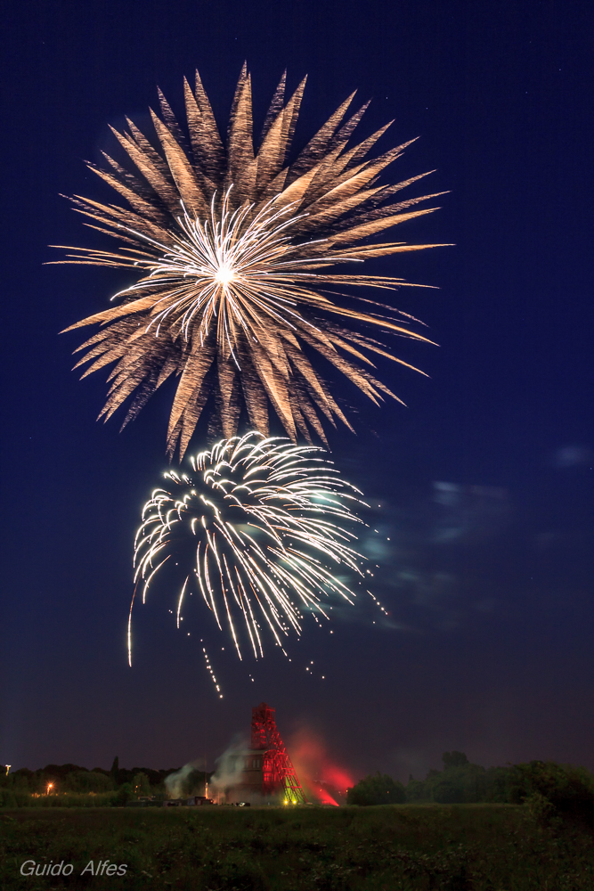 Abschlussfeuerwerk