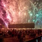 Abschlussfeuerwerk beim kleinen Fest im großen Garten