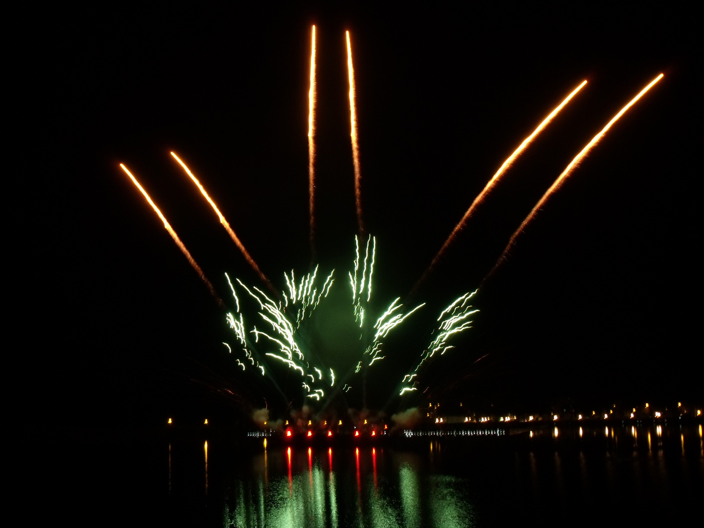 Abschlussfeuerwerk BUGA2009