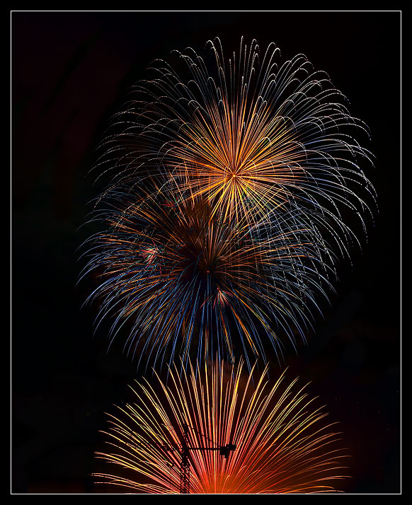 Abschlußfeuerwerk Cranger Kirmes 2007