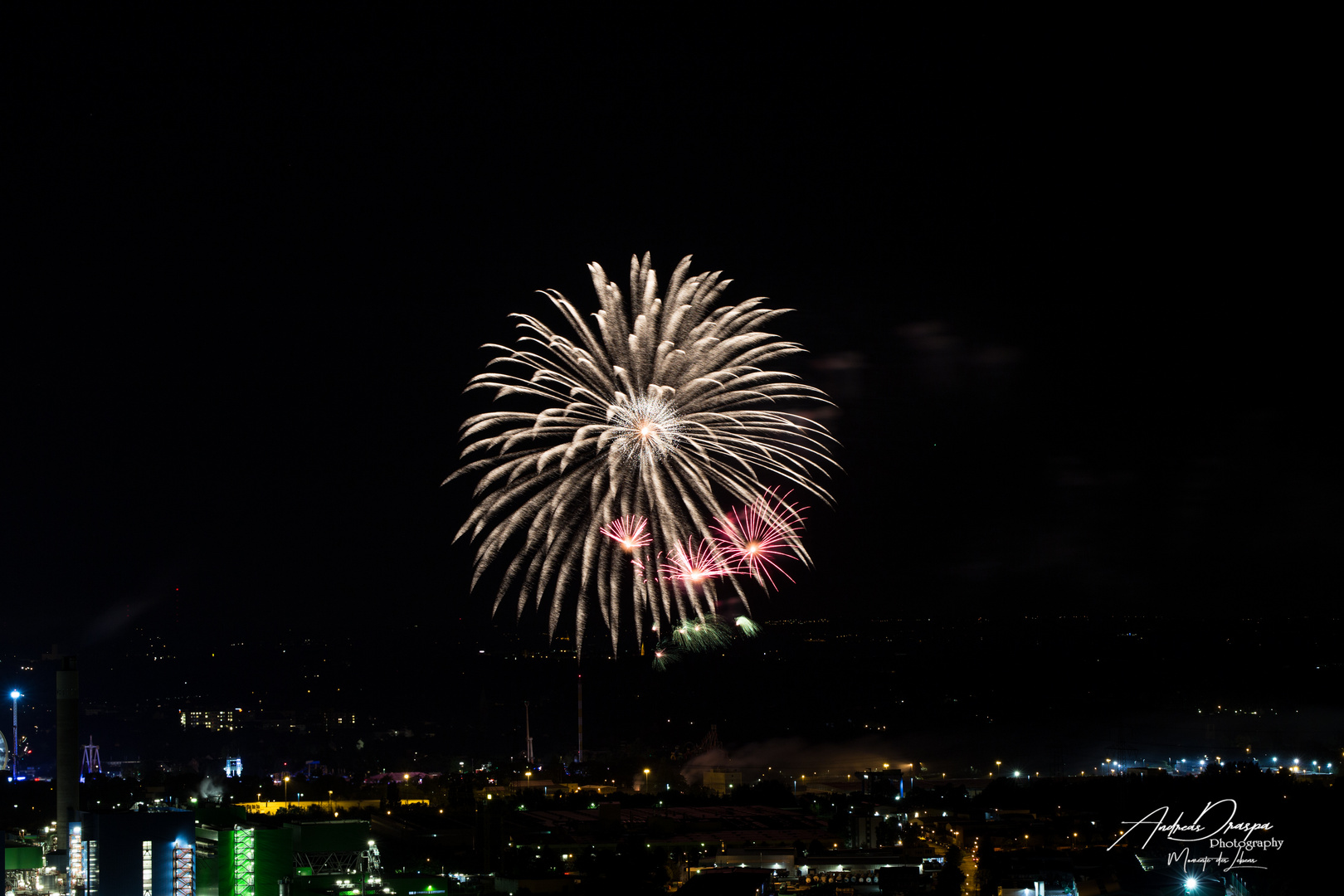 Abschlußfeuerwerk Cranger Kirmes 2017