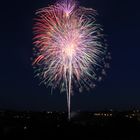 Abschlussfeuerwerk der Darmstädter Frühjahrsmess 2011