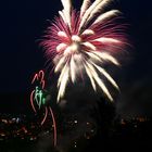 Abschlussfeuerwerk des Frühlingsfestes in Tuttlingen am 23.05.08