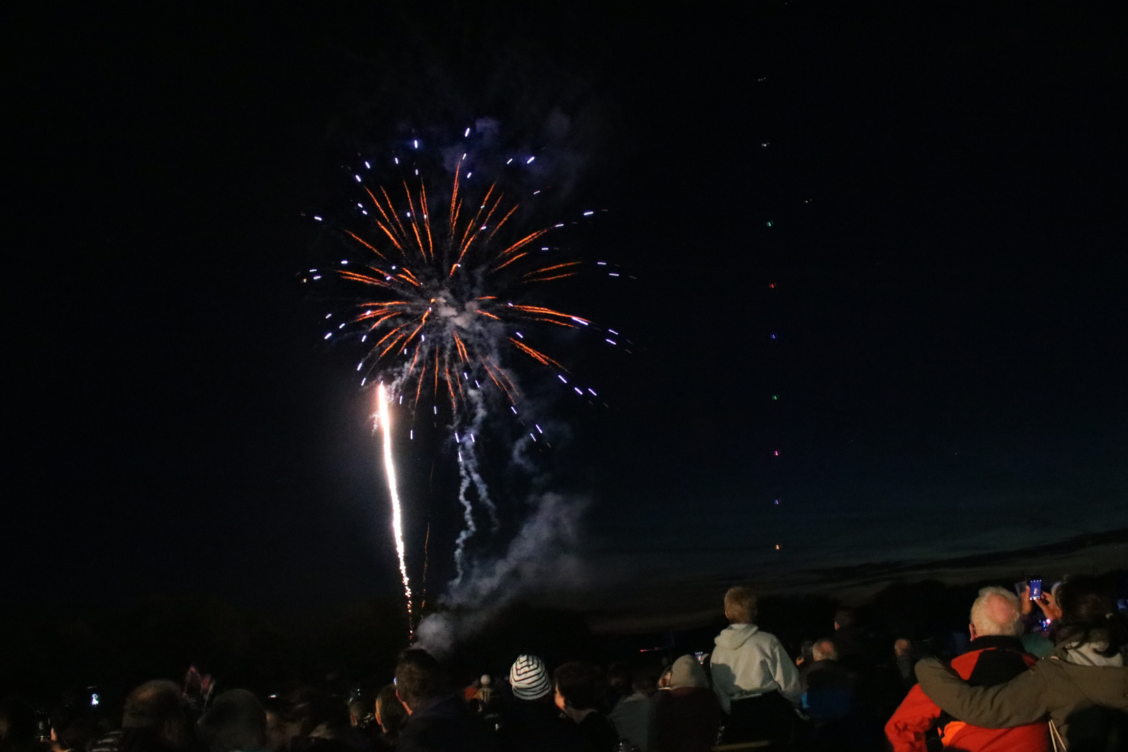 Abschlussfeuerwerk Drachenfest Rothsee