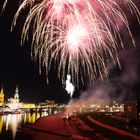 Abschlussfeuerwerk Dresdner Stadtfest 2013