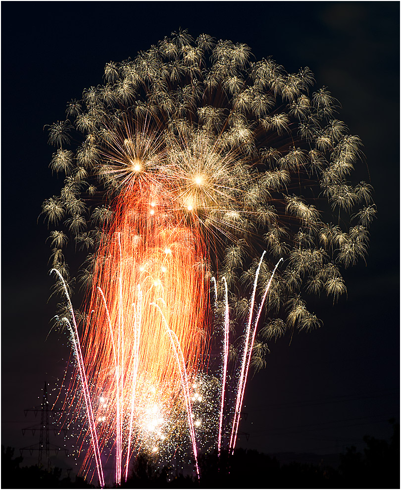 Abschlussfeuerwerk