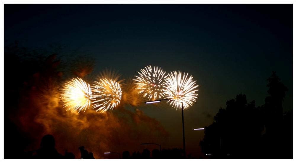 Abschlussfeuerwerk