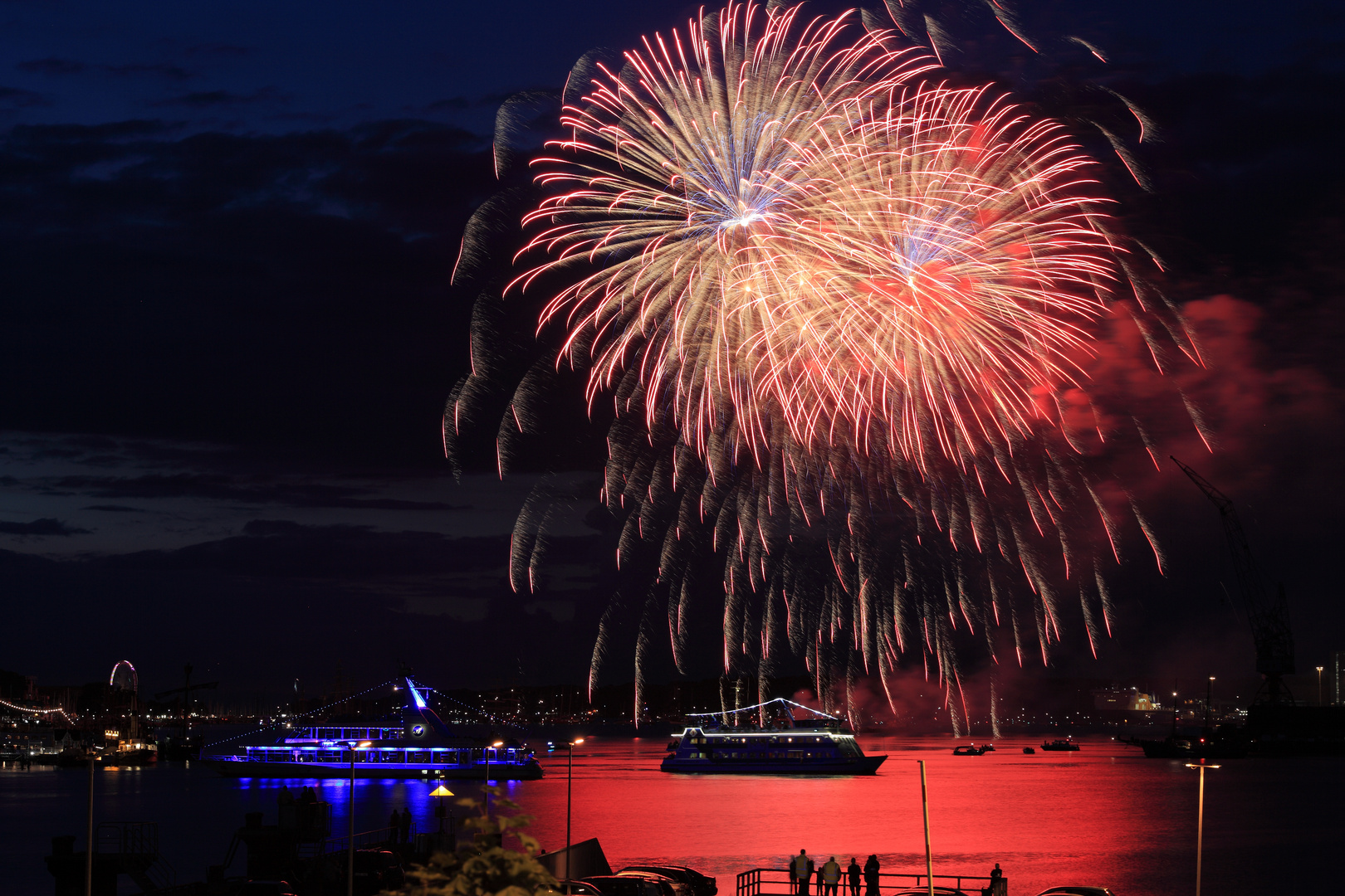 Abschlußfeuerwerk