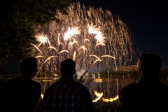 Abschlussfeuerwerk Frühlingsfest Nürnberg