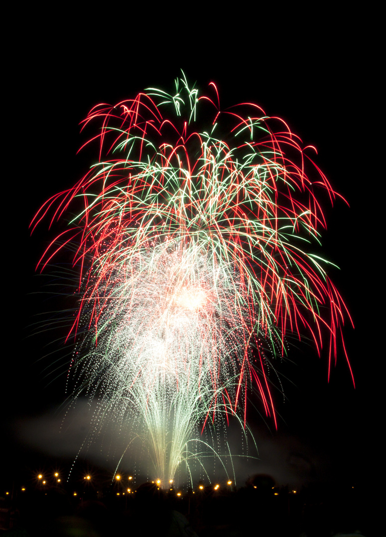 Abschlußfeuerwerk in Heilbronn Theresienwiese #1