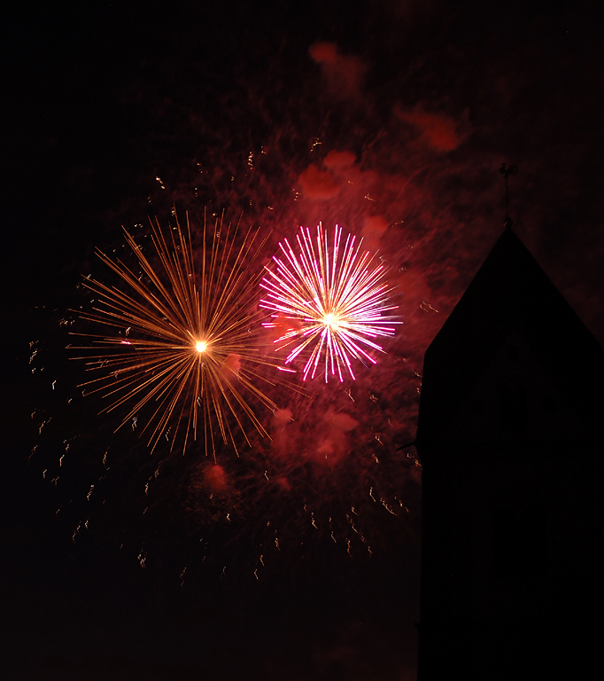 Abschlußfeuerwerk Inselfest Köln-Porz-Zündorf-2