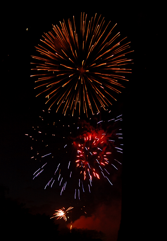 Abschlußfeuerwerk Inselfest Köln-Porz-Zündorf-3