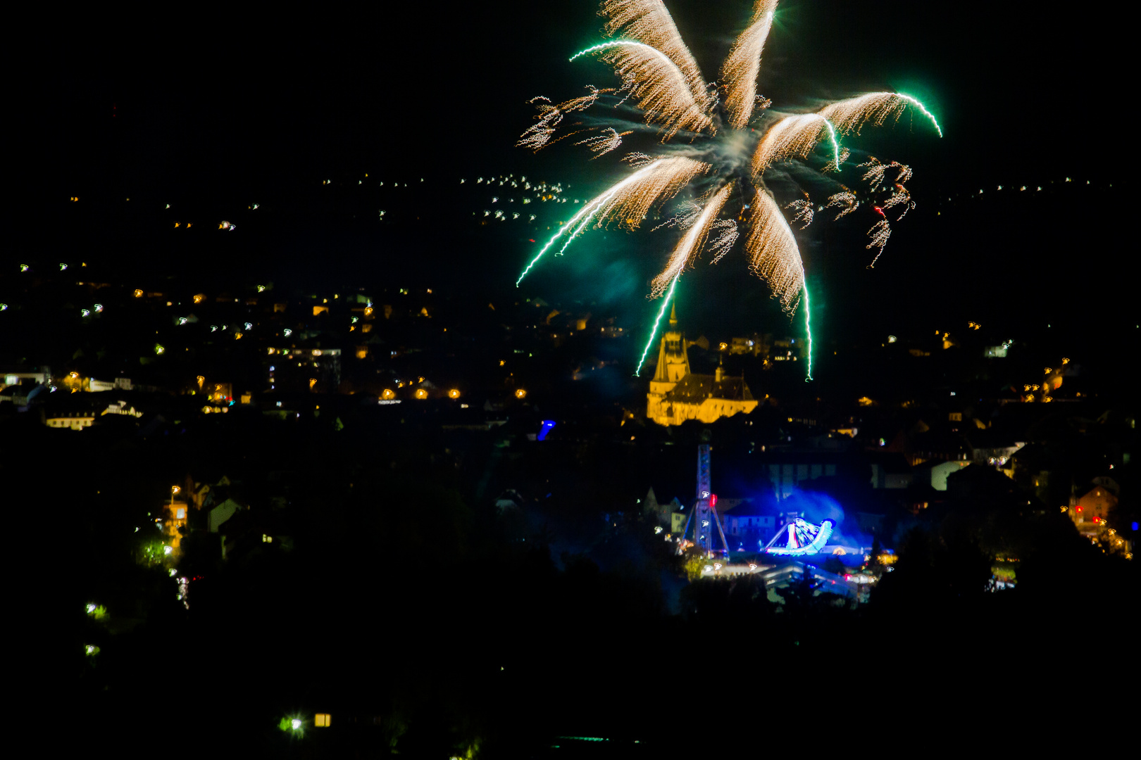 Abschlussfeuerwerk Kirmes 2018