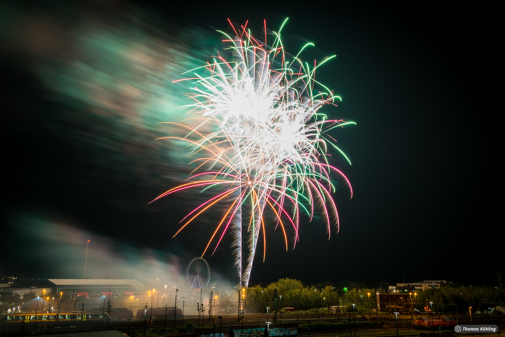 Abschlussfeuerwerk Kramermarkt 2019