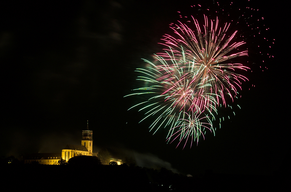 Abschlussfeuerwerk Stadtfest Siegburg 2