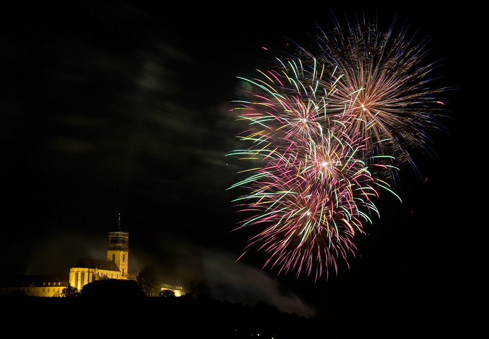 Abschlussfeuerwerk Stadtfest Siegburg 3