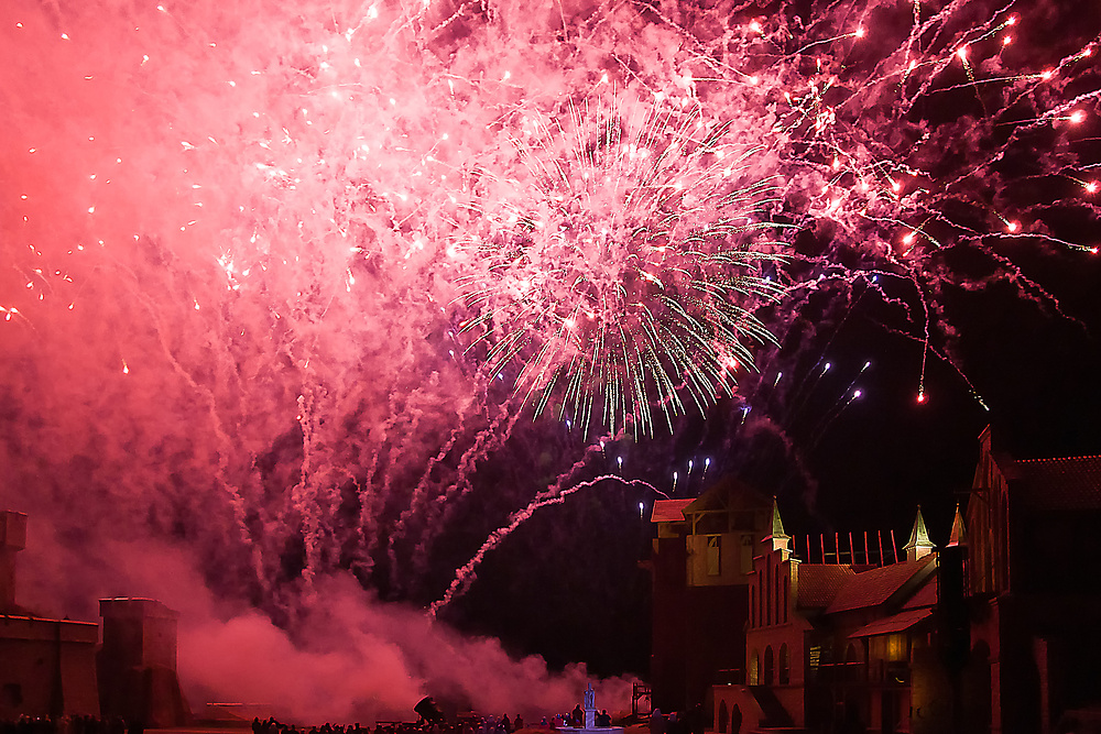 Abschlussfeuerwerk Störtebeker Festspiele 2014