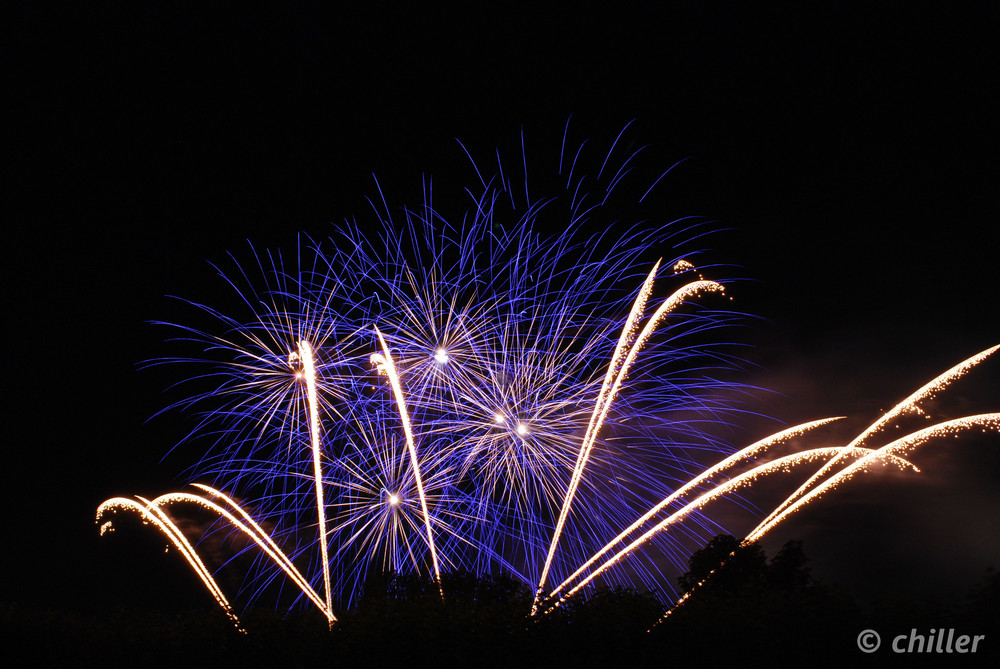 Abschlussfeuerwerk vom Museumsuferfest Teil 2